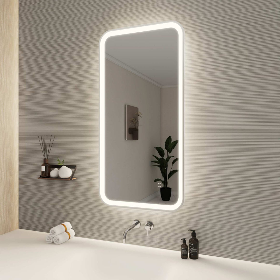 Framed LED Round Mirror II by Elegant - view 51