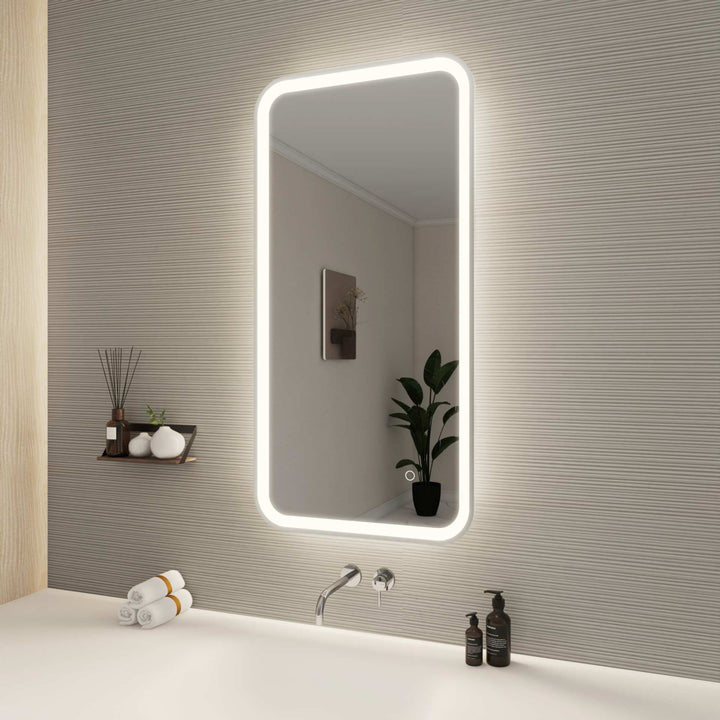 Framed LED Round Mirror II by Elegant - view 51