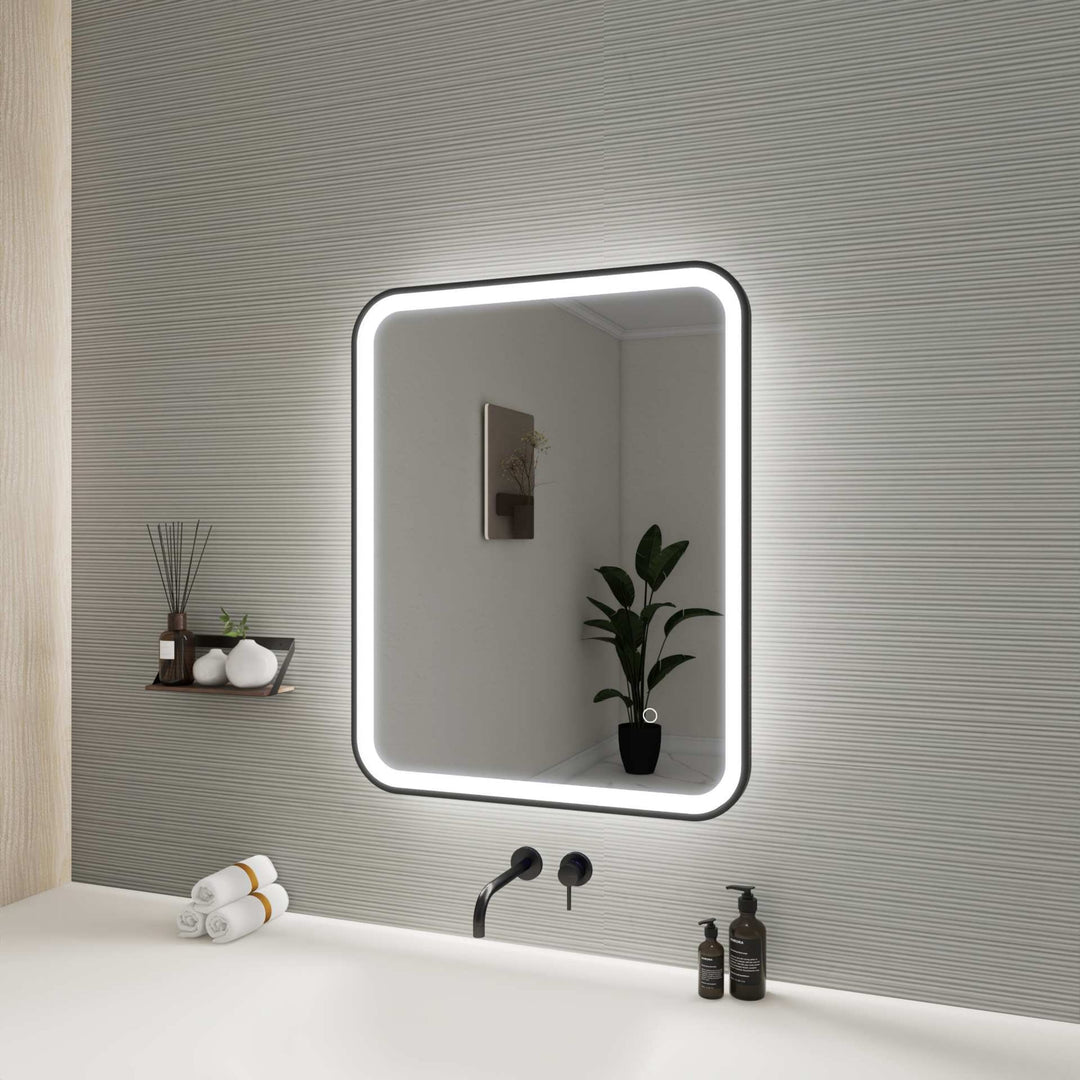 Framed LED Round Mirror II by Elegant - view 58