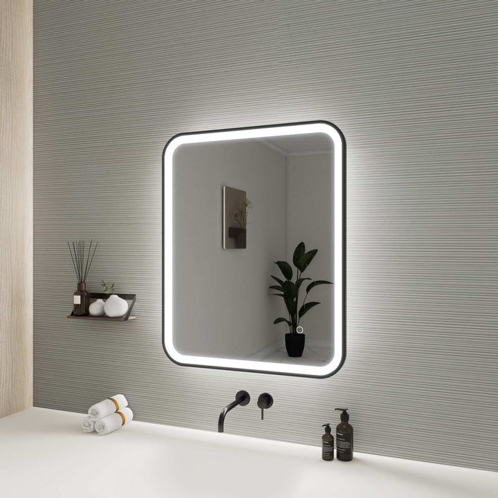 Framed LED Round Mirror II by Elegant - view 58