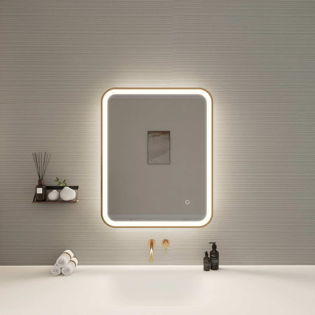Framed LED Round Mirror II by Elegant - view 62