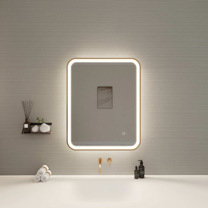 Framed LED Round Mirror II by Elegant - view 62