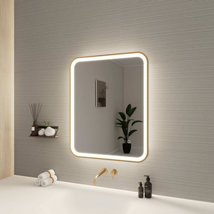 Framed LED Round Mirror II by Elegant - view 63