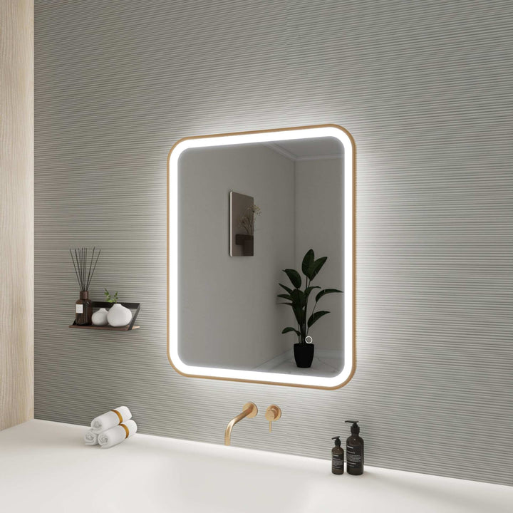 Framed LED Round Mirror II by Elegant - view 65
