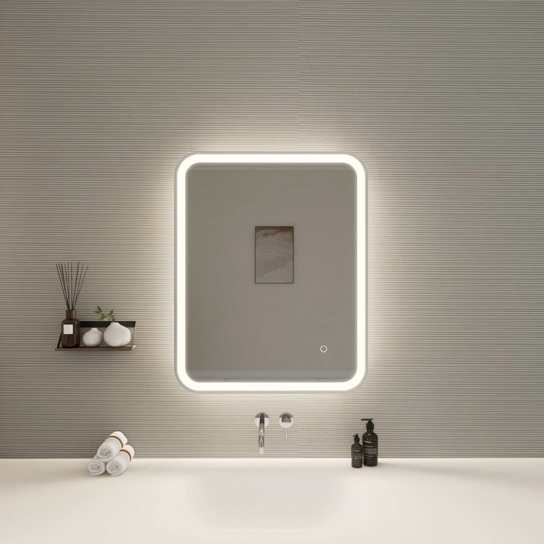 Framed LED Round Mirror II by Elegant - view 68
