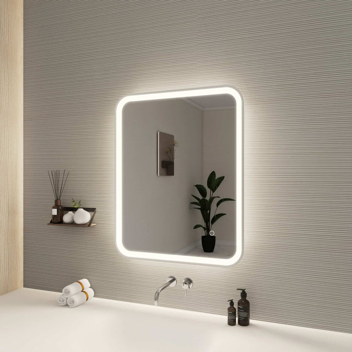 Framed LED Round Mirror II by Elegant - view 69