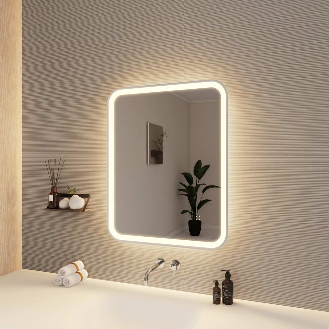 Framed LED Round Mirror II by Elegant - view 71