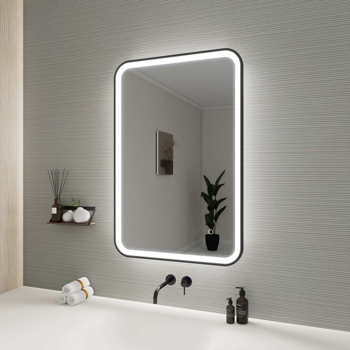 Framed LED Round Mirror II by Elegant - view 76