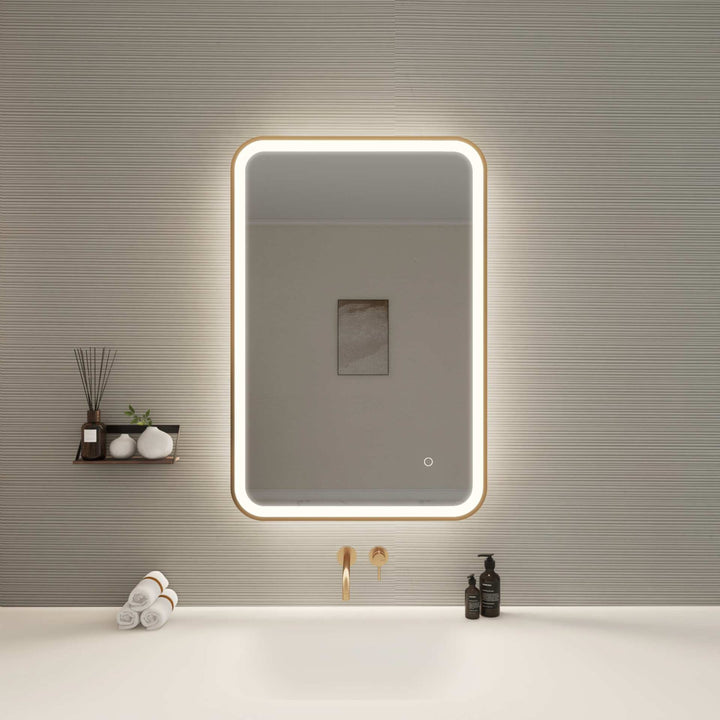 Framed LED Round Mirror II by Elegant - view 80