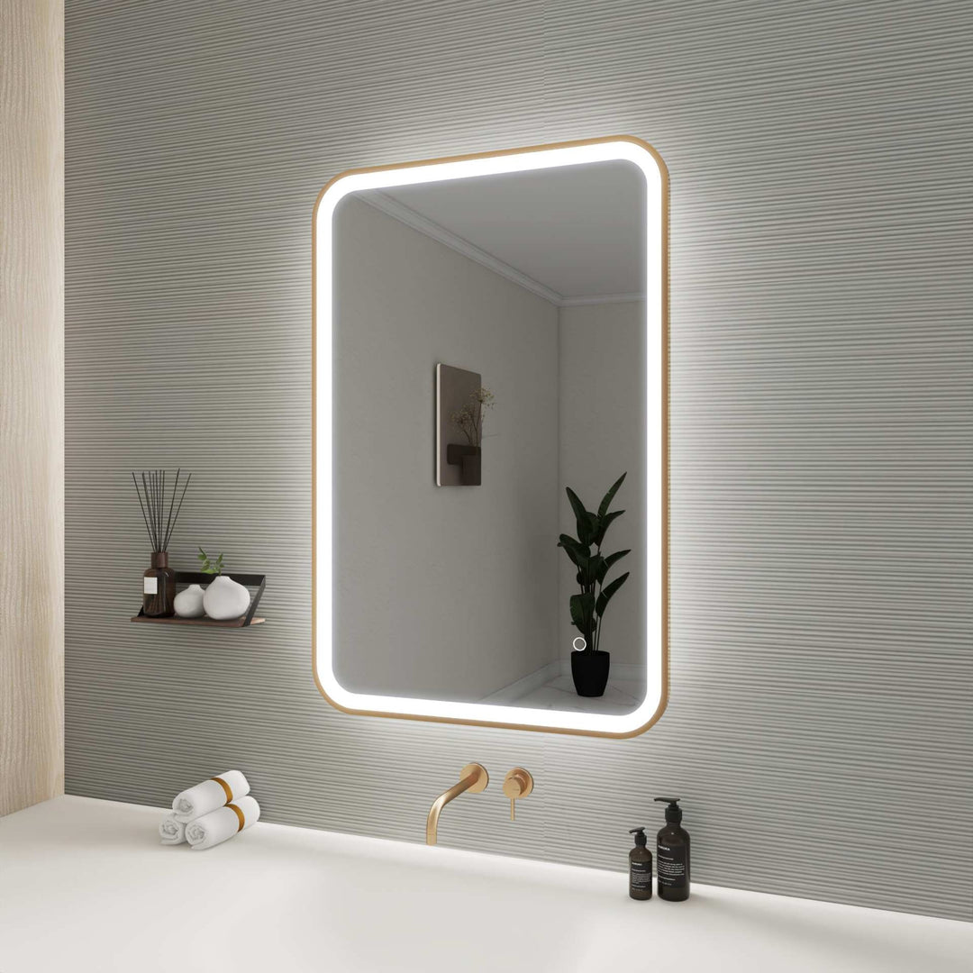 Framed LED Round Mirror II by Elegant - view 83