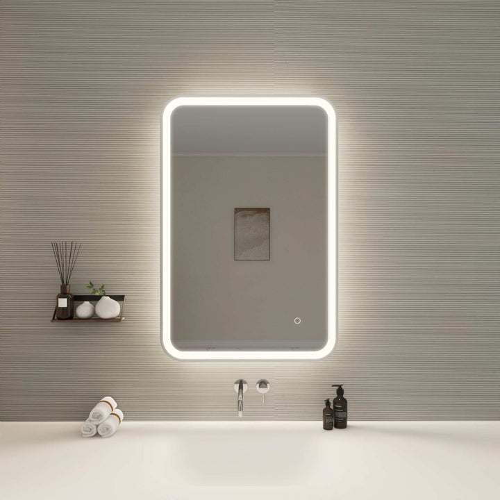 Framed LED Round Mirror II by Elegant - view 86