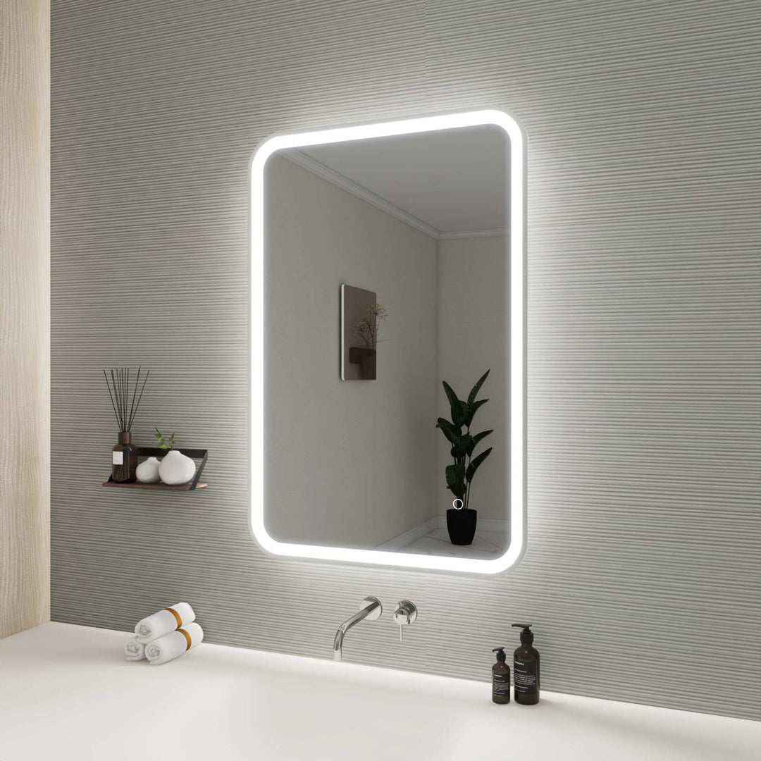 Framed LED Round Mirror II by Elegant - view 89