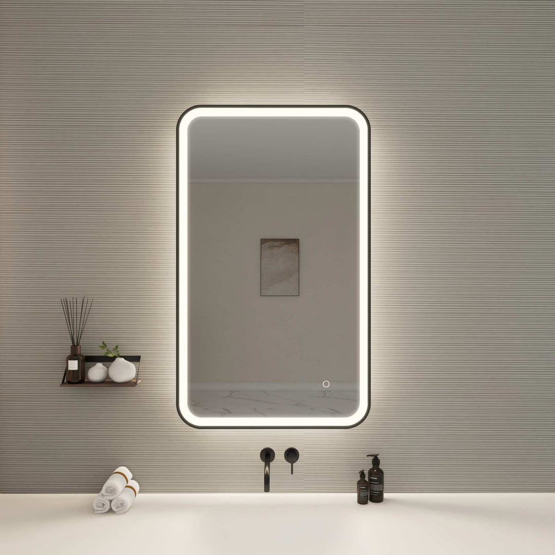 Framed LED Round Mirror II by Elegant - view 92