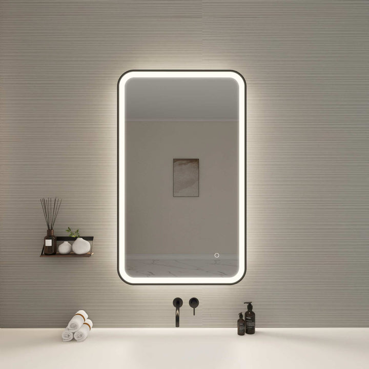 Framed LED Round Mirror II by Elegant - view 92