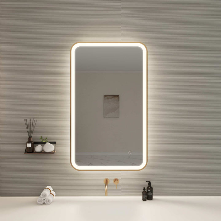Framed LED Round Mirror II by Elegant - view 98