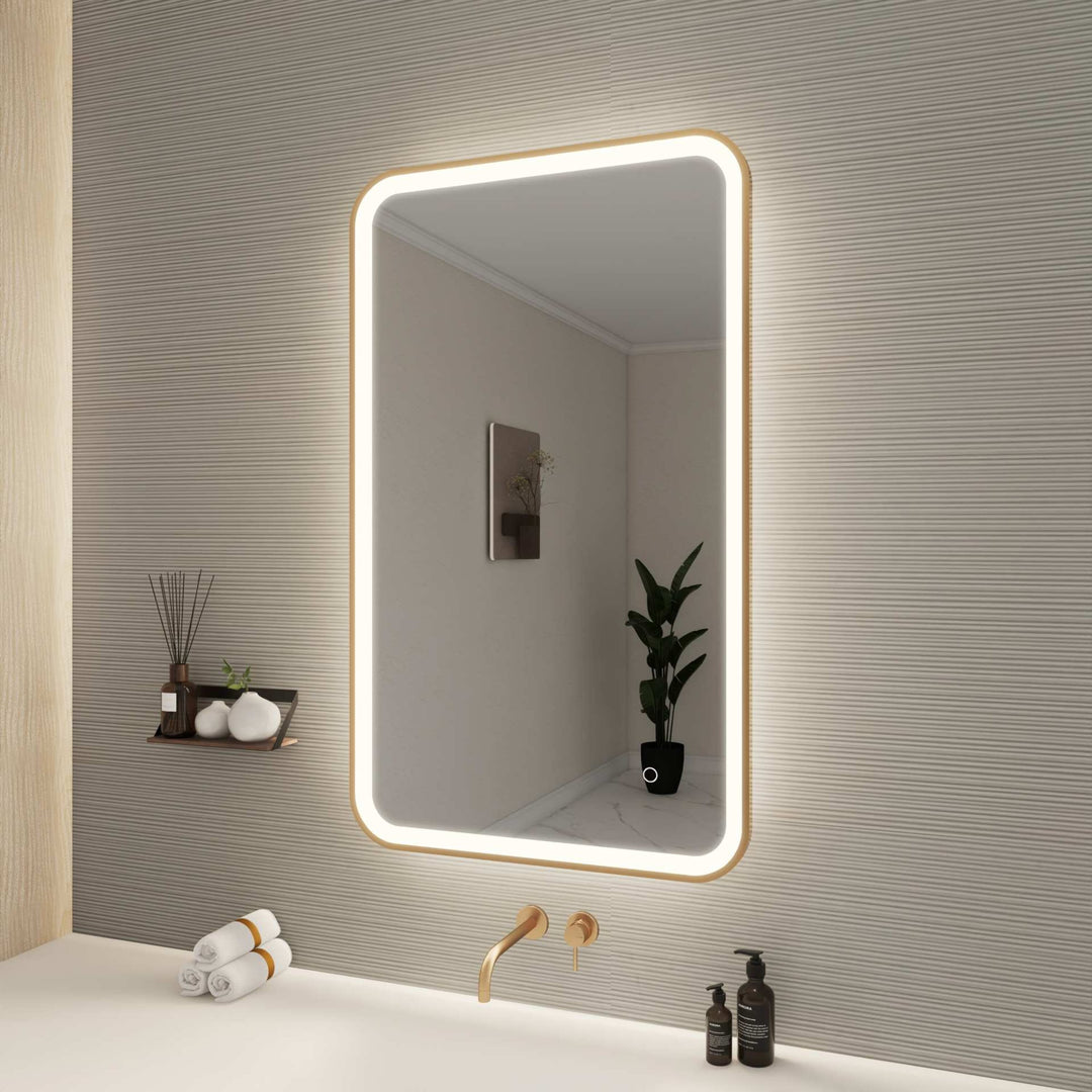 Framed LED Round Mirror II by Elegant - view 101