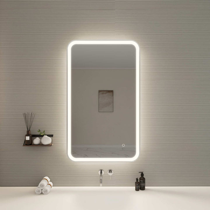 Framed LED Round Mirror II by Elegant - view 104