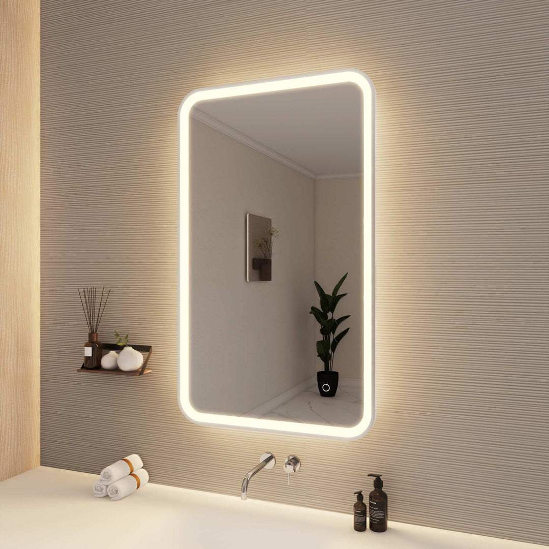 Framed LED Round Mirror II by Elegant - view 106