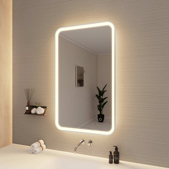 Framed LED Round Mirror II by Elegant - view 106
