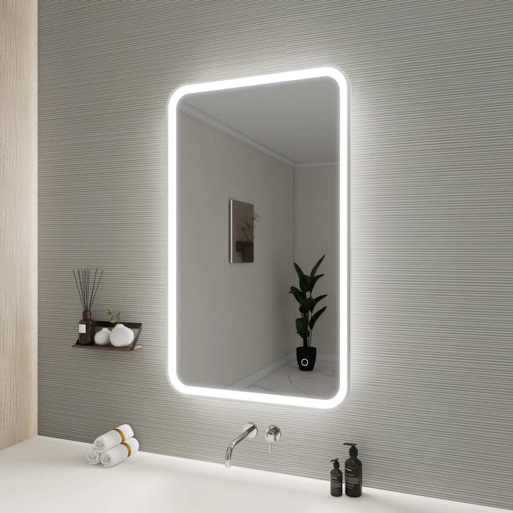 Framed LED Round Mirror II by Elegant - view 107