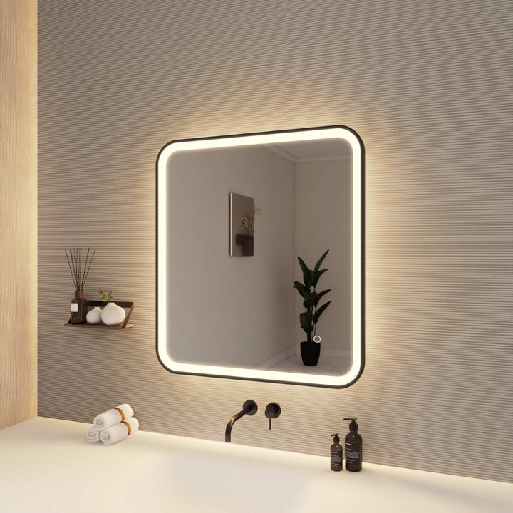 Framed LED Round Mirror II by Elegant - view 112