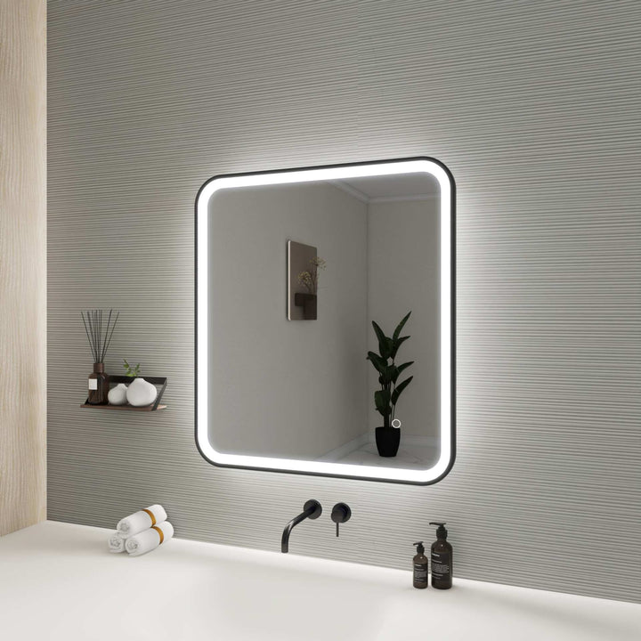 Framed LED Round Mirror II by Elegant - view 113