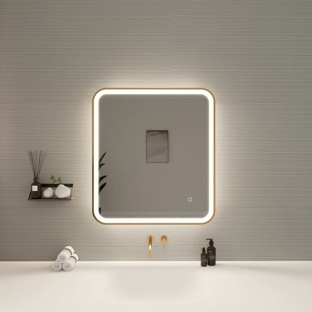 Framed LED Round Mirror II by Elegant - view 116