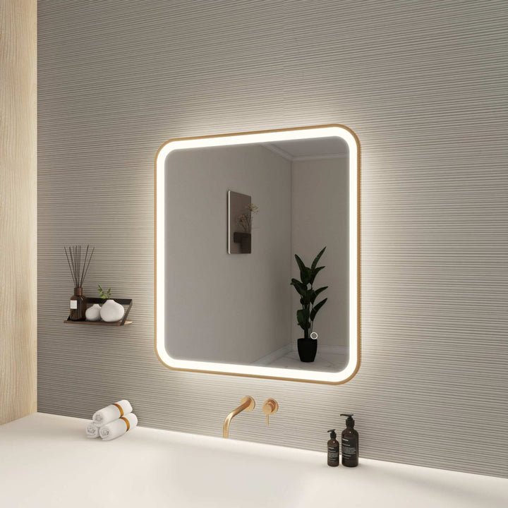 Framed LED Round Mirror II by Elegant - view 117