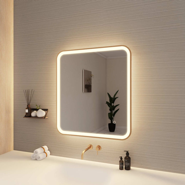 Framed LED Round Mirror II by Elegant - view 118