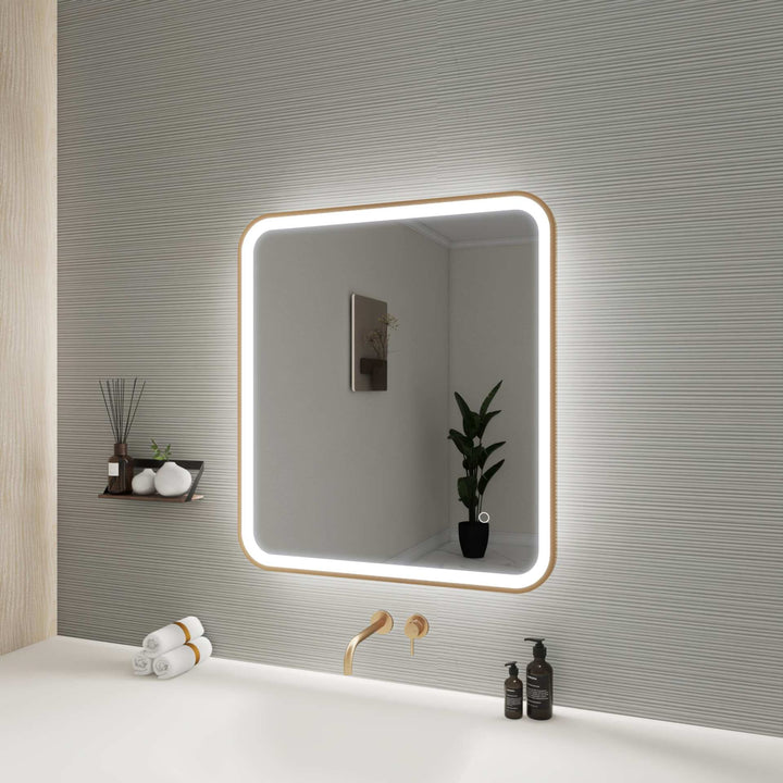 Framed LED Round Mirror II by Elegant - view 119