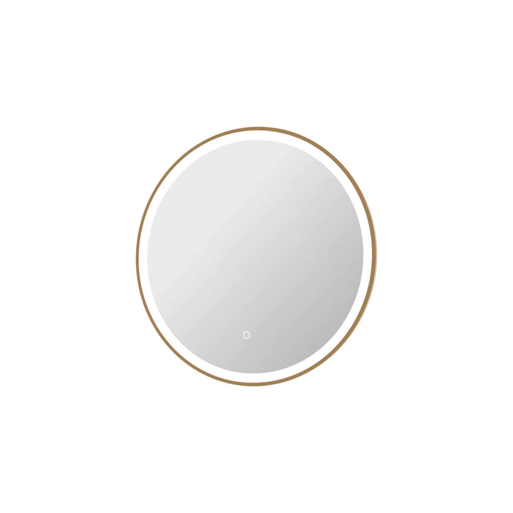 Framed LED Round Mirror by Elegant - view 48