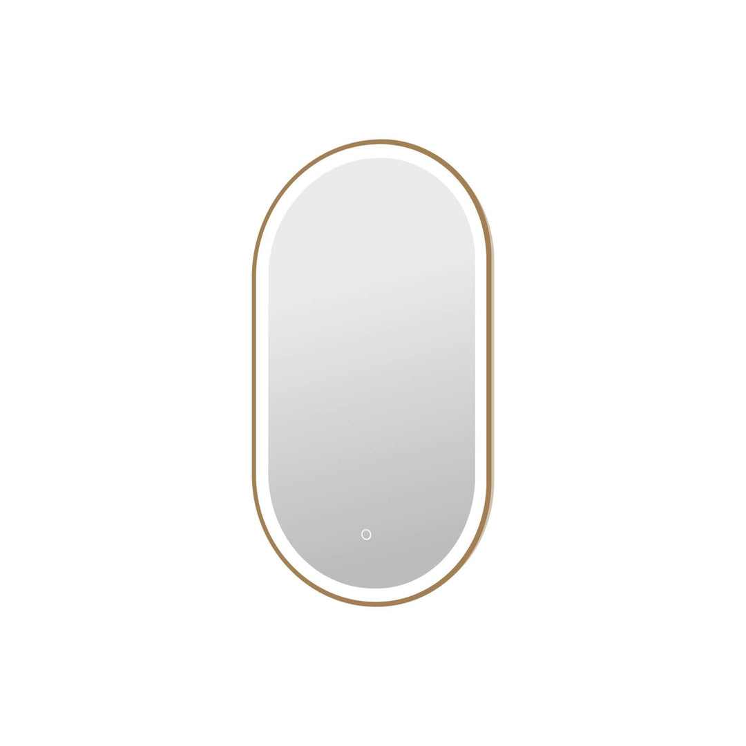 Framed LED Oval Mirror by Elegant - view 30