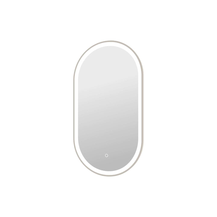 Framed LED Oval Mirror by Elegant - view 36