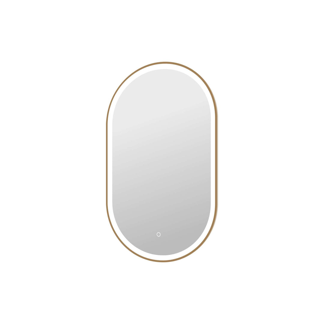 Framed LED Oval Mirror by Elegant - view 66