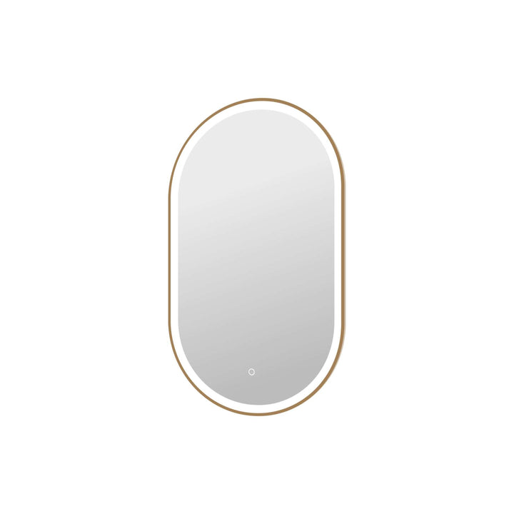 Framed LED Oval Mirror by Elegant - view 66