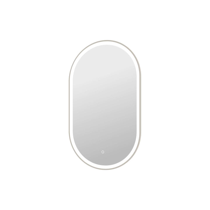Framed LED Oval Mirror by Elegant - view 72