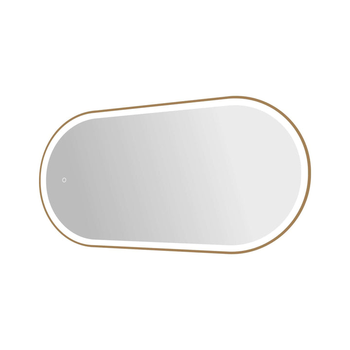 Framed LED Oval Mirror by Elegant - view 84