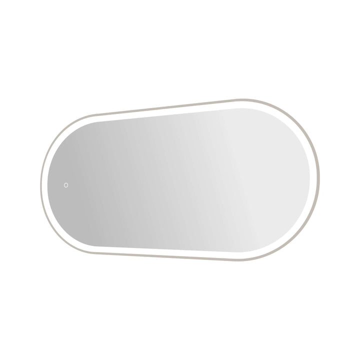 Framed LED Oval Mirror by Elegant - view 90