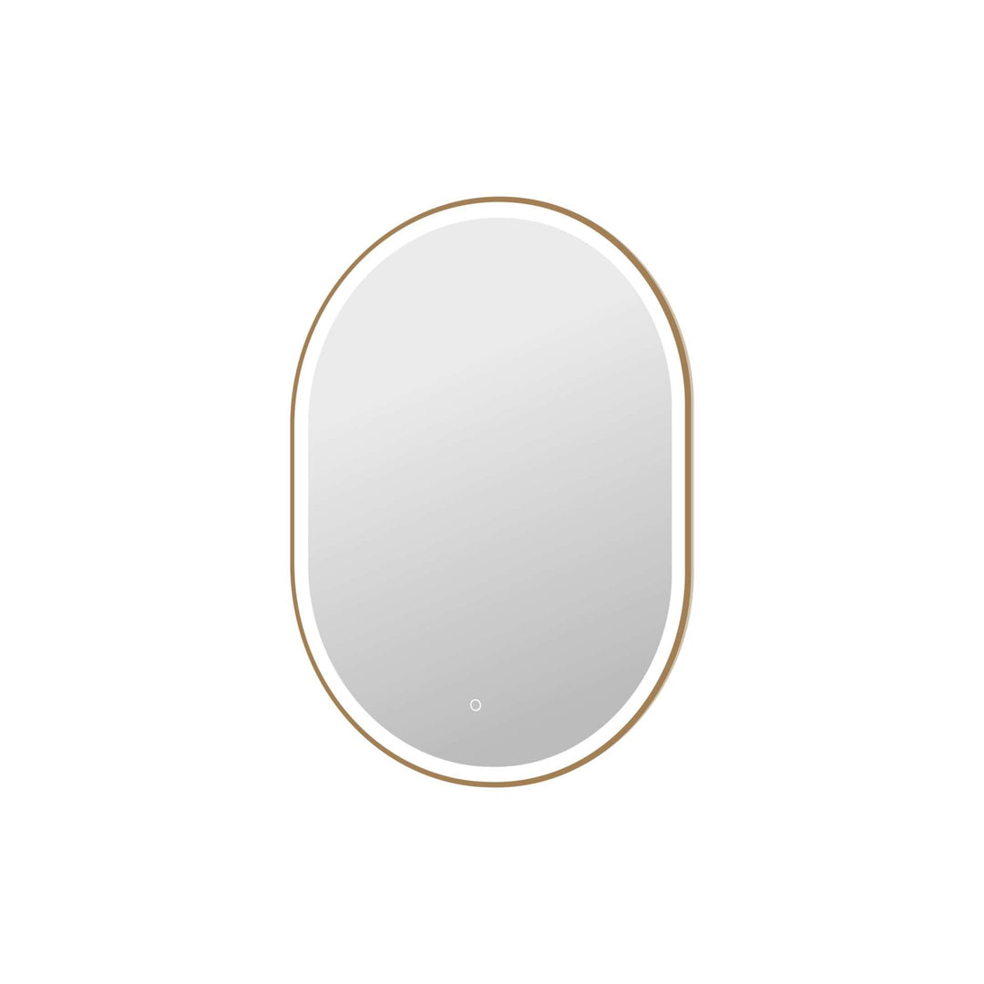 Framed LED Oval Mirror by Elegant - view 120