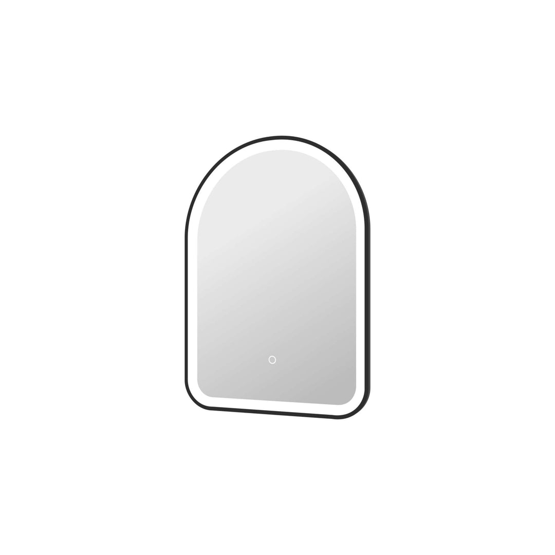 Framed LED Arch Mirror by Elegant - view 6