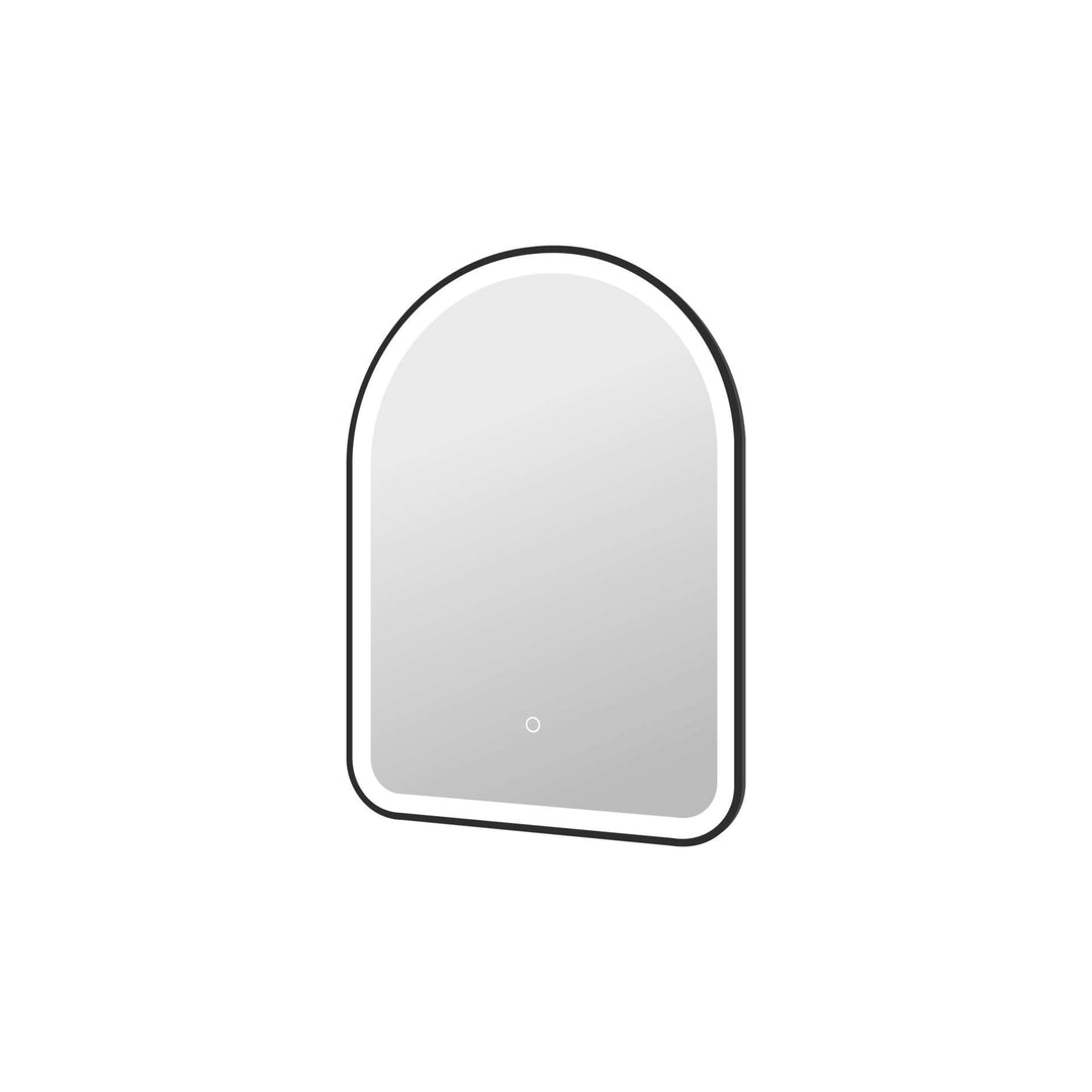 Framed LED Arch Mirror by Elegant - view 42