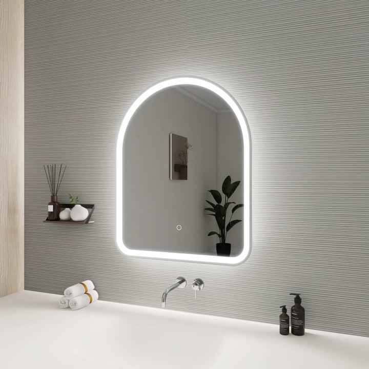 Framed LED Arch Mirror by Elegant - view 89