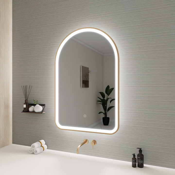 Framed LED Arch Mirror by Elegant - view 99