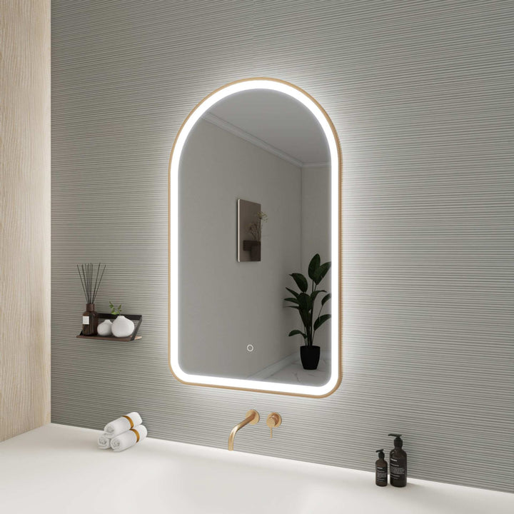 Framed LED Arch Mirror by Elegant - view 119