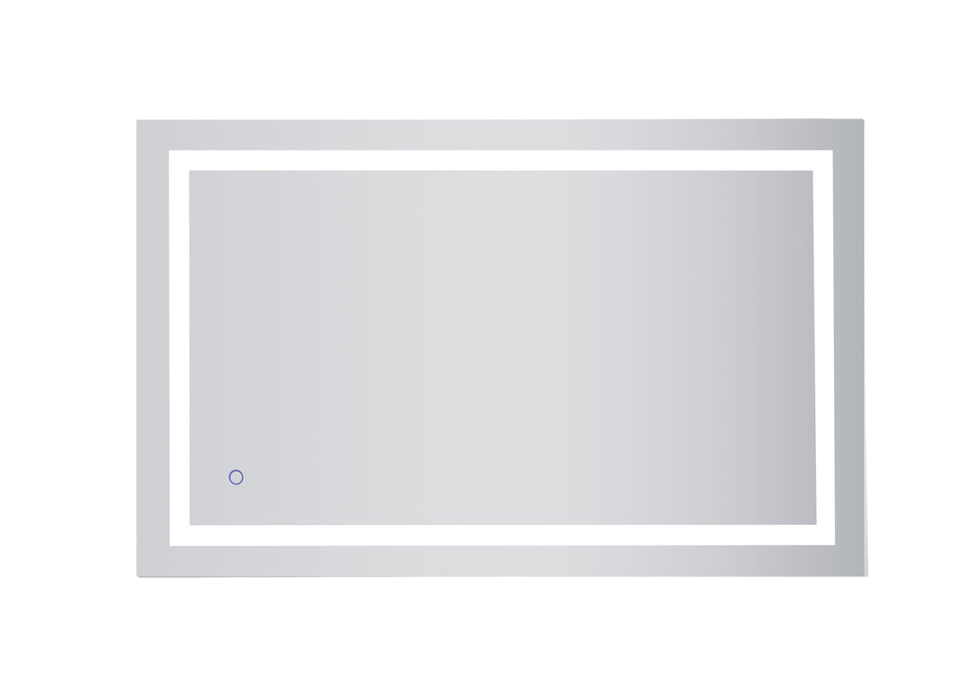 Frameless LED Rectangle Mirror by Elegant - view 6
