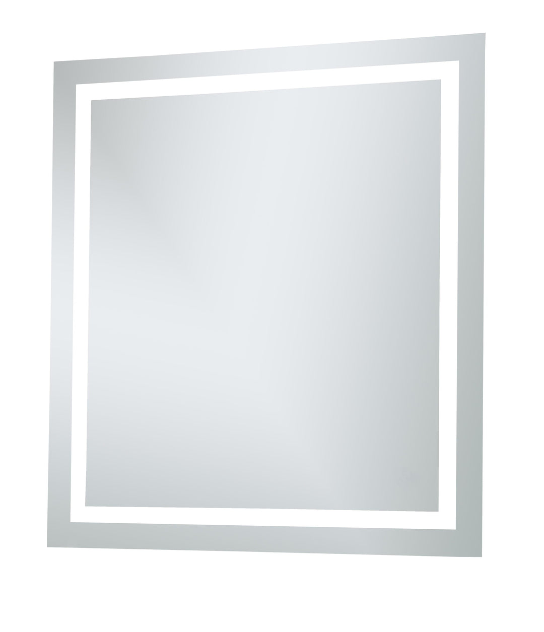 Frameless LED Rectangle Mirror by Elegant - view 12