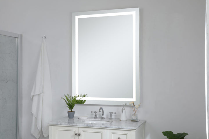 Frameless LED Rectangle Mirror by Elegant - view 17