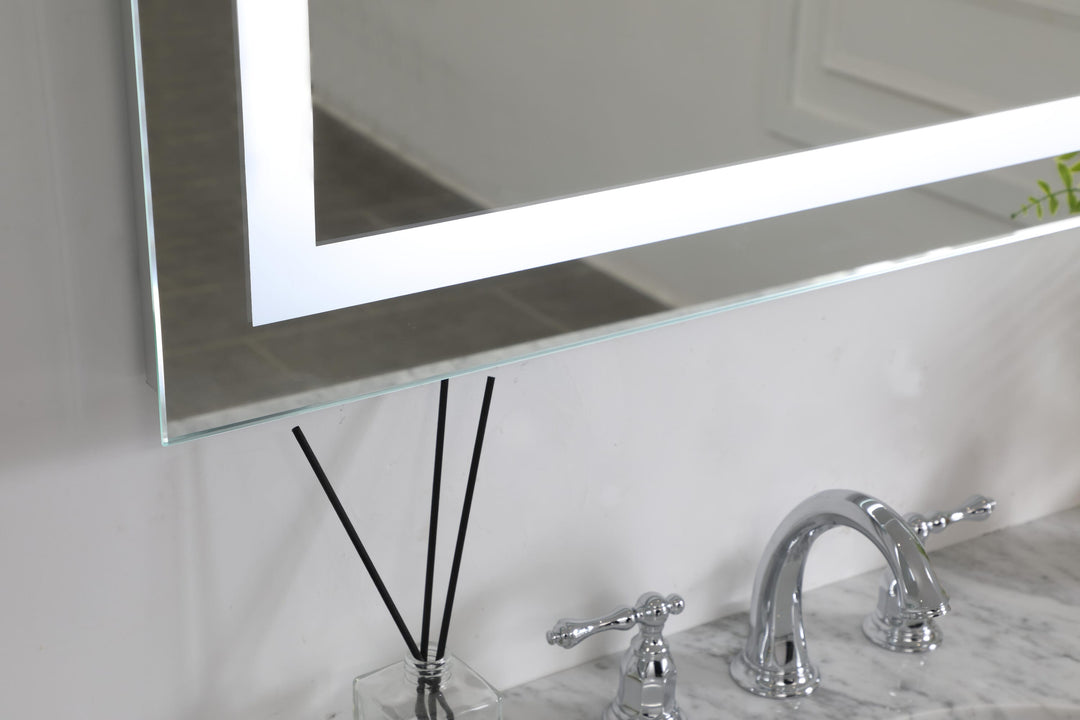 Frameless LED Rectangle Mirror by Elegant - view 18