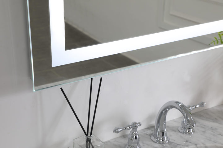 Frameless LED Rectangle Mirror by Elegant - view 18
