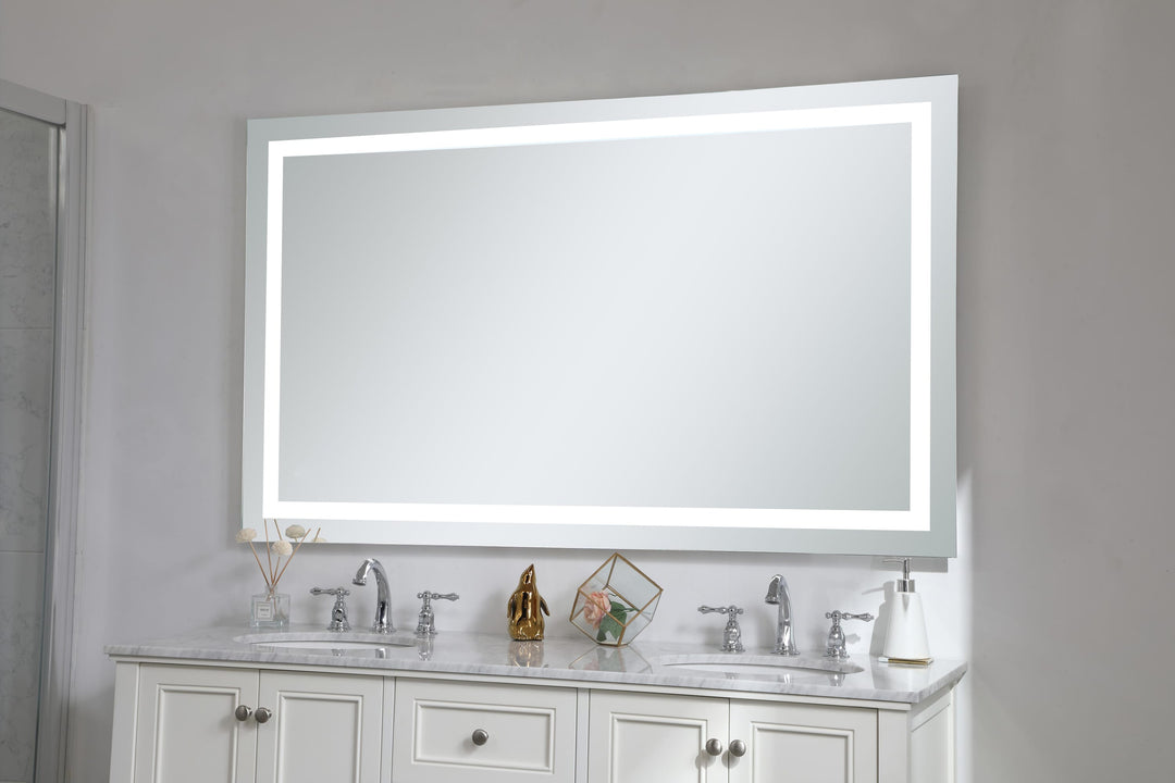 Frameless LED Rectangle Mirror by Elegant - view 24